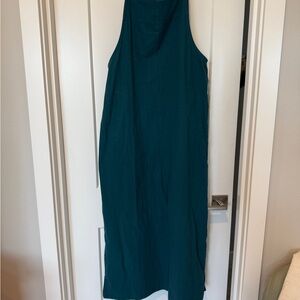 Chic Teal Maxi Dress